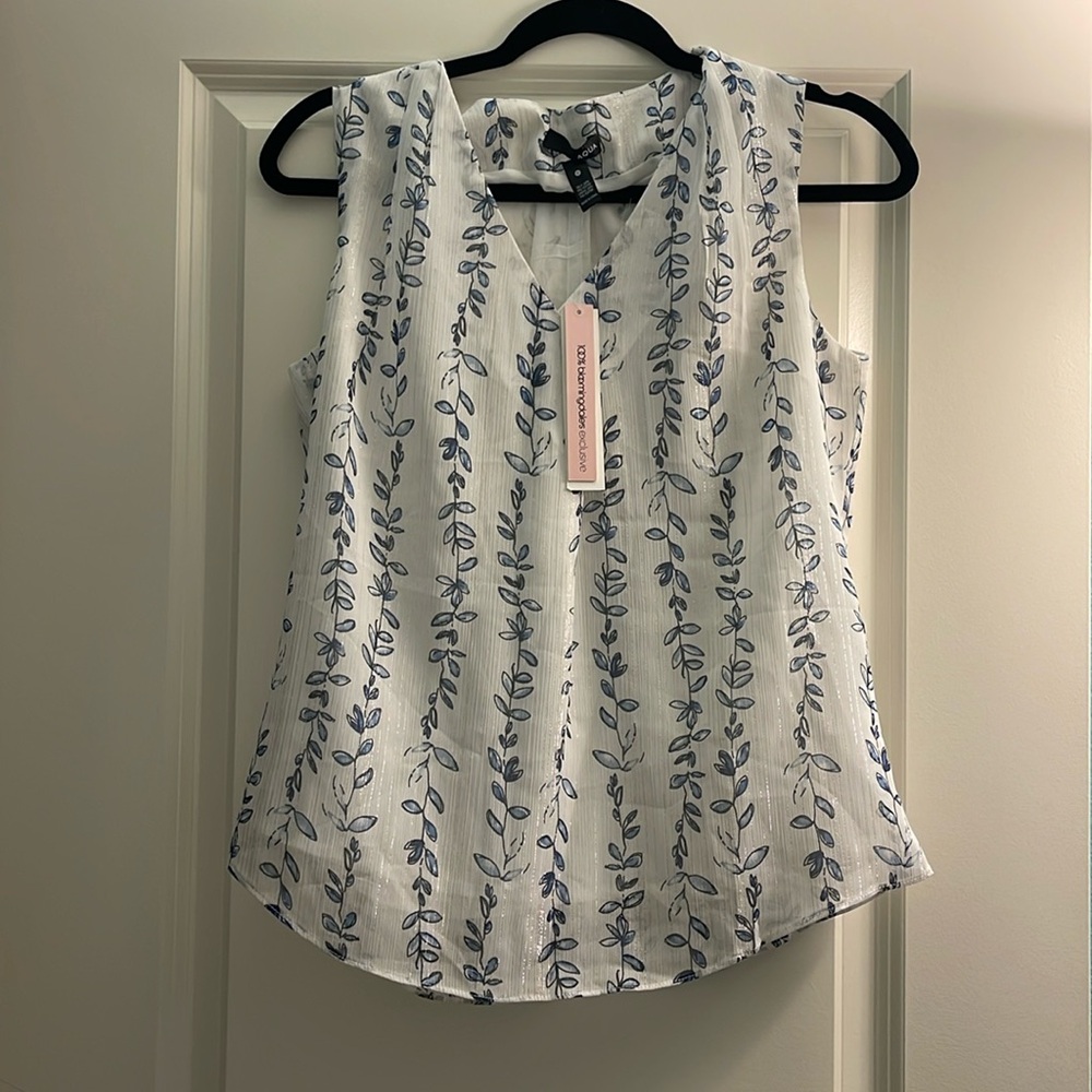 Aqua blouse